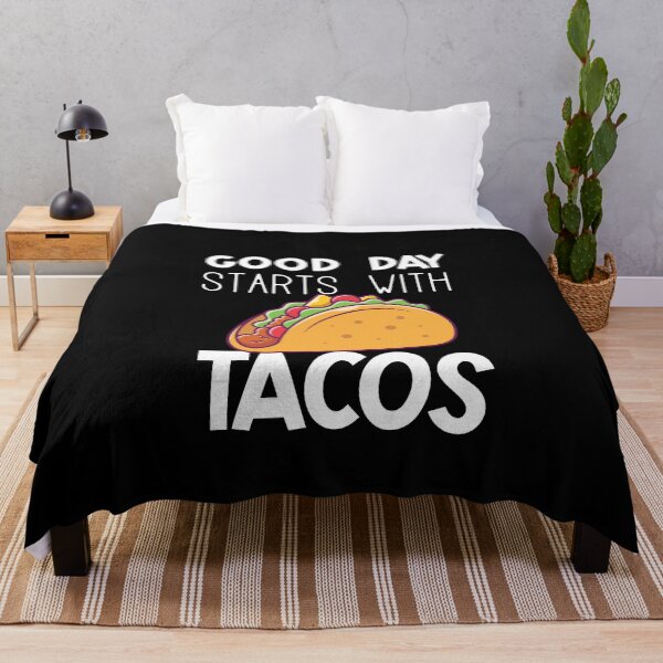 Item preview, A Good Day Starts With Tacos Taco Gift Funny Mexican Food designed and sold by GikaDesigns.