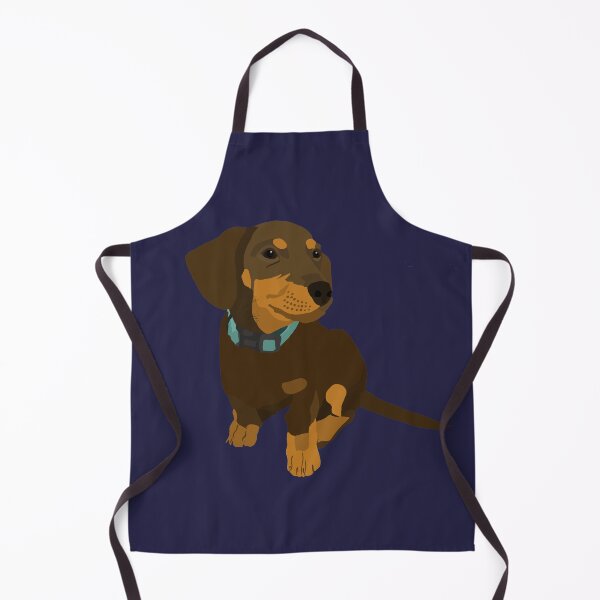 Artikelvorschau, Brown und Tan Daschund entworfen und verkauft von ByPeony.