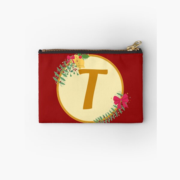 Item preview, Christmas initial Monogram letter T designed and sold by crikz.