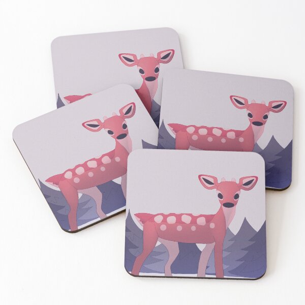 Item preview, deer in the snow designed and sold by rainetherabbit.