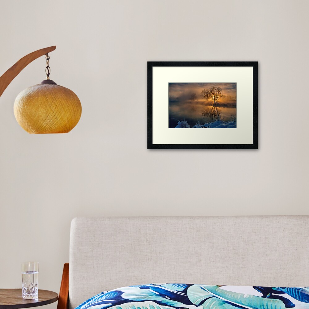 Good Morning Starshine Framed Art Print