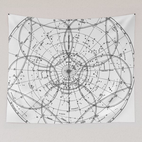 Item preview, Retro Constellation in Black and White designed and sold by Joe-s.