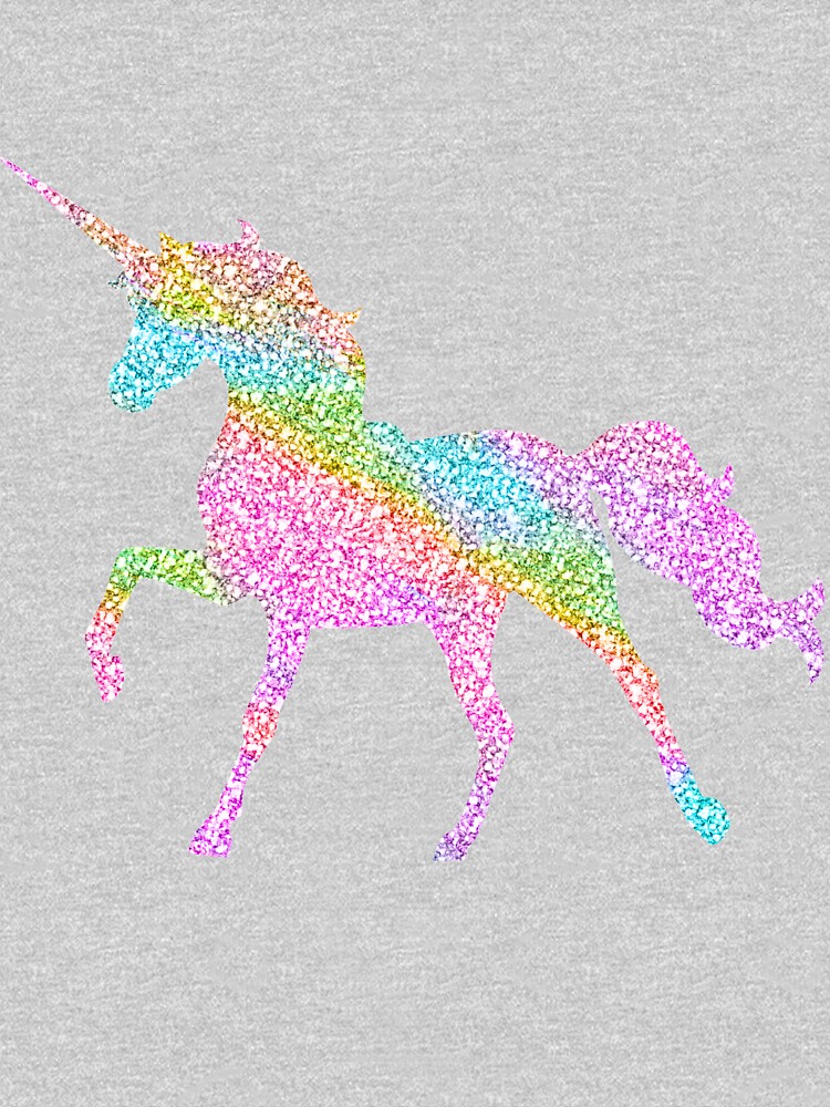 Sparkly Rainbow Unicorn by jwyly12