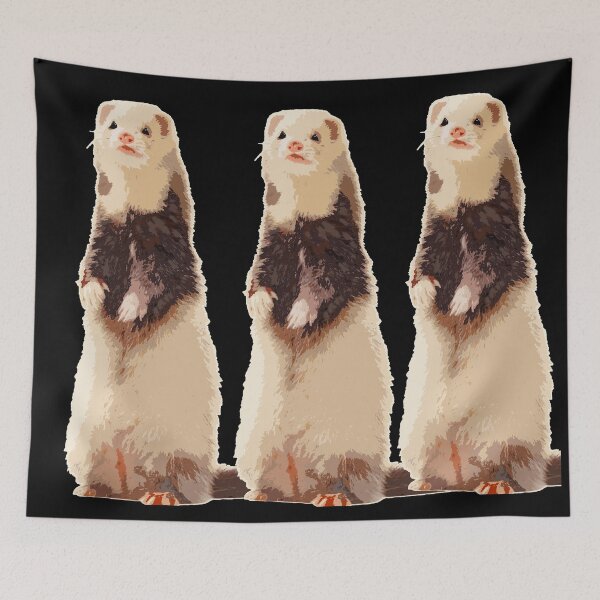 Item preview, Cute ferret  designed and sold by Ami San.
