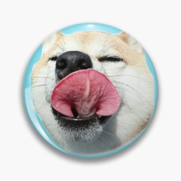 Item preview, Shiba Inu WIth Tongue Sticking Out designed and sold by TeodoraM.