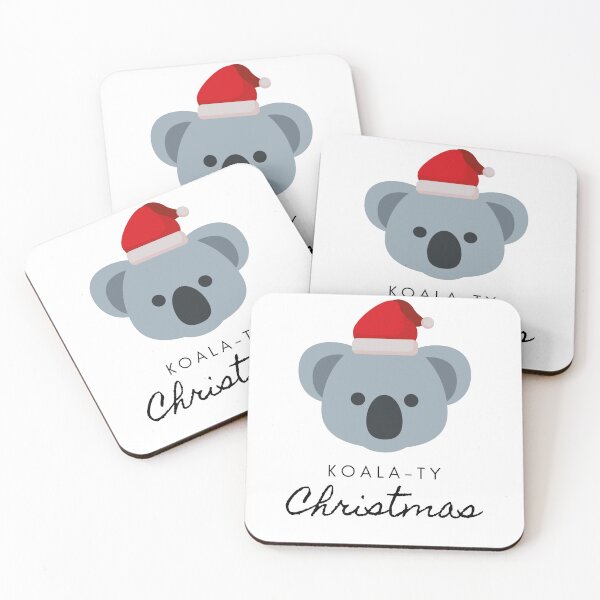 Item preview, Koala-ty Christmas T-Shirt designed and sold by ChaiApparel.