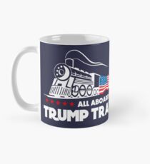 Alles an Bord des Trump Train! Tasse