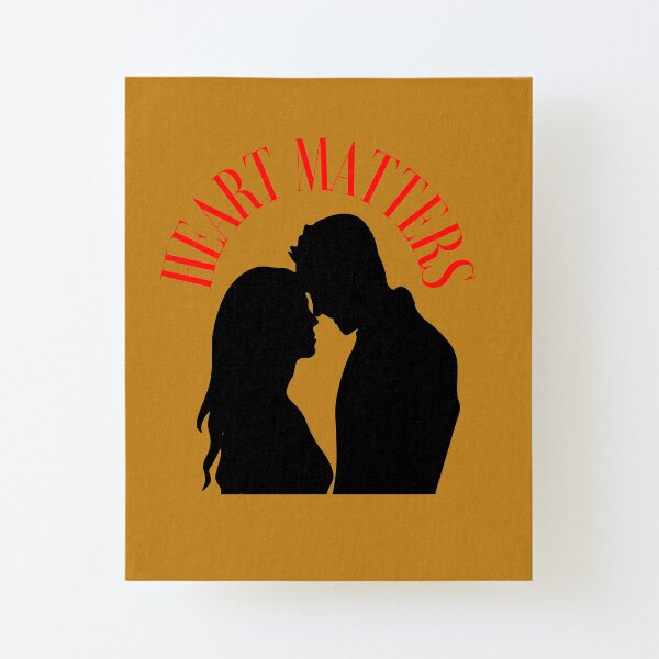 Heart Matters Canvas Mounted Print