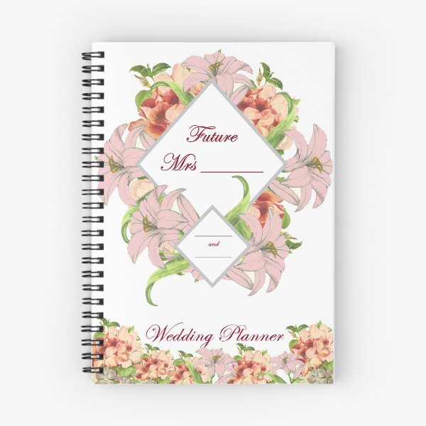 Item preview, Personalized Wedding Planning Book designed and sold by ZvekiVintage.