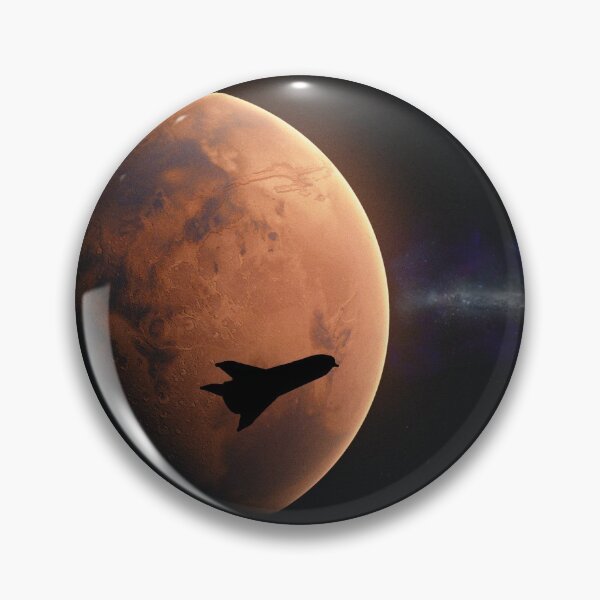 Item preview, Starship on mars designed and sold by no-vanta.