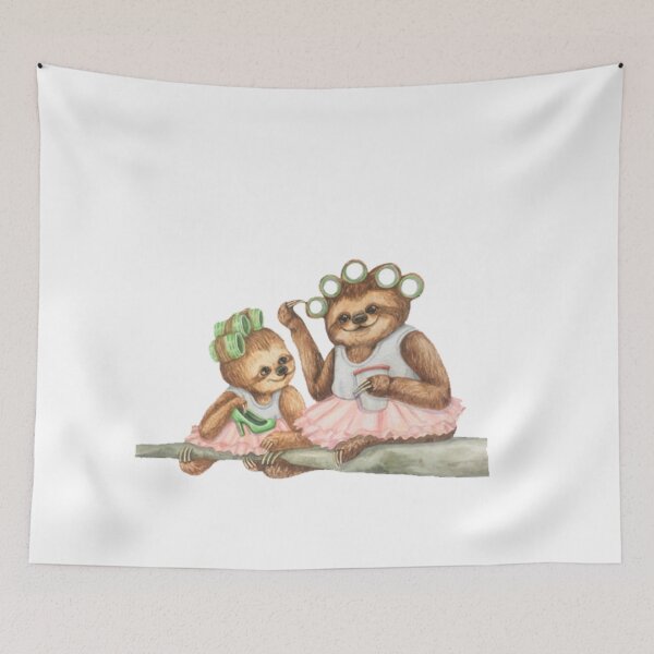 Item preview, sloths art designed and sold by zanbo.
