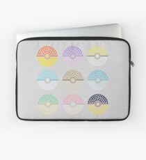 Eeveelution Pokeballs (Light) Laptop Sleeve