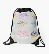 Eeveelution Pokeballs (Light) Drawstring Bag