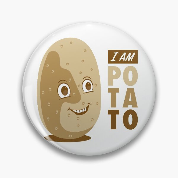 Item preview, I Am Potato - Cute Funny Design for Stylish Foodies, French Fry Freaks, and Spud Lovers designed and sold by RYSHU.