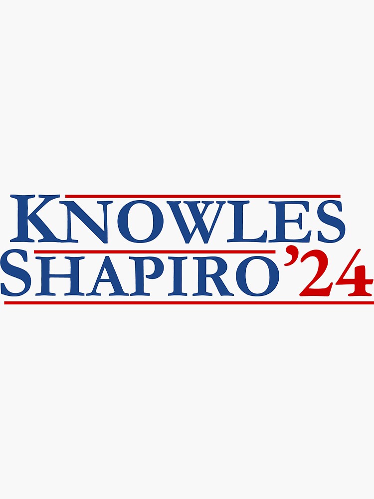 "Michael Knowles Ben Shapiro 2024 Campaign Dailywire" Sticker for Sale