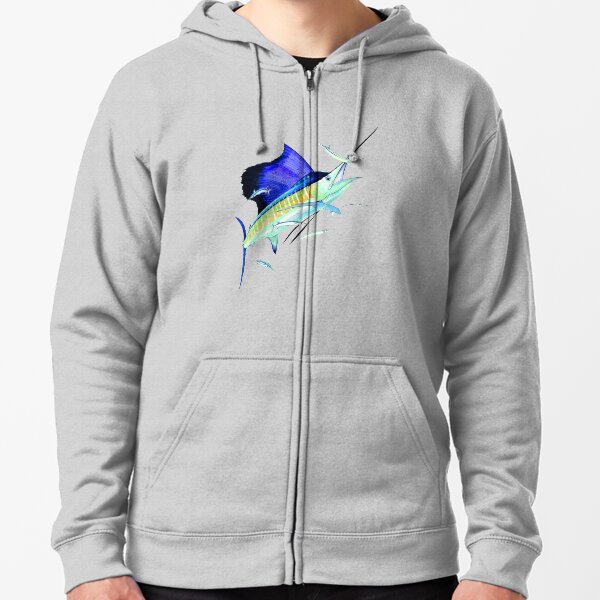 guy harvey zip up hoodie