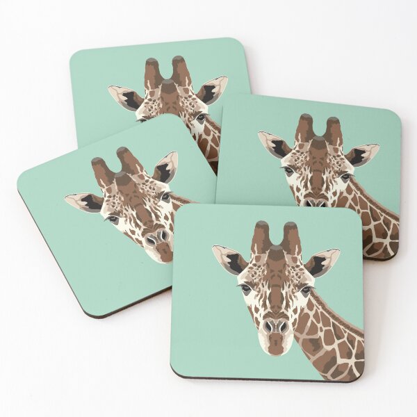 Item preview, Giraffe portrait designed and sold by GeoCreate.