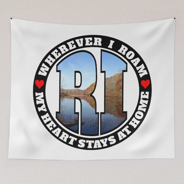 Item preview, Heart Stays Home - Rhode Island designed and sold by DonDota.