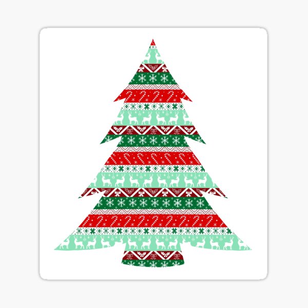Item preview, Christmas tree pattern single designed and sold by Elaine Raimo.