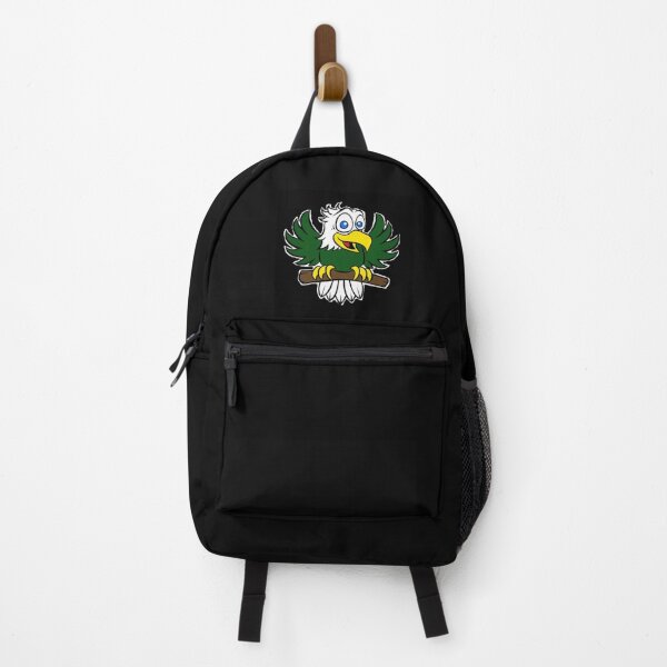 Item preview, Eagle Mascot Green Yellow and White Black Background designed and sold by kissmyhoneycomb.