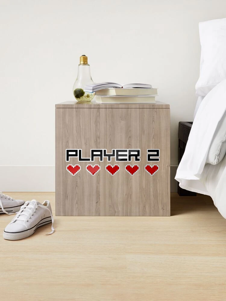 Player 2 Sticker for Sale by toodystark