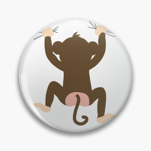 Item preview, Monkey Hug / Monkey on your back designed and sold by LotusCreations.