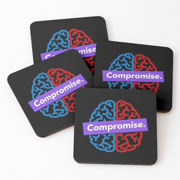 Item preview, Democracy has but one requirement: Compromise designed and sold by ArtofDissent.