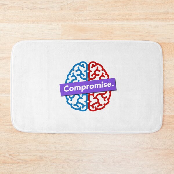 Item preview, Democracy has but one requirement: Compromise designed and sold by ArtofDissent.