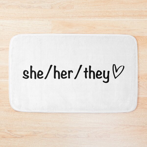 Item preview, Personal Pronouns - She/Her/They designed and sold by MadebyJenni.