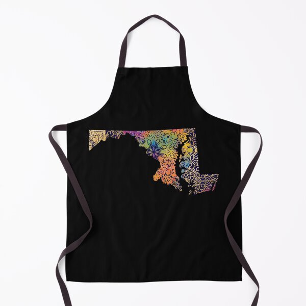 Item preview, Maryland United States of America Mandala Map designed and sold by labatchino10.