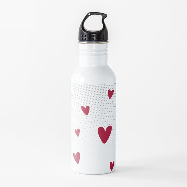 Strauss Roter Rosen Valentinstag Trinkflasche Von Soniascreations Redbubble