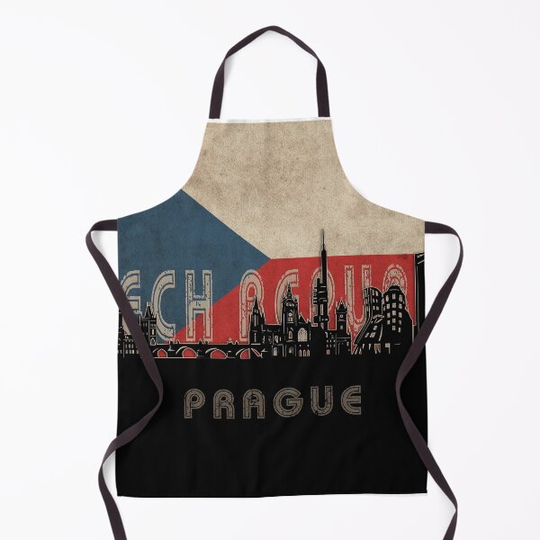 Item preview, prague skyline flag designed and sold by BekimART2.