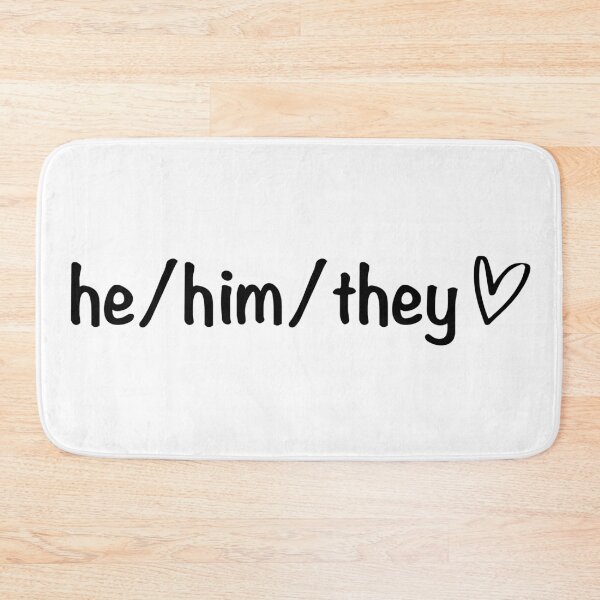 Item preview, Personal Pronouns - He/Him/They designed and sold by MadebyJenni.