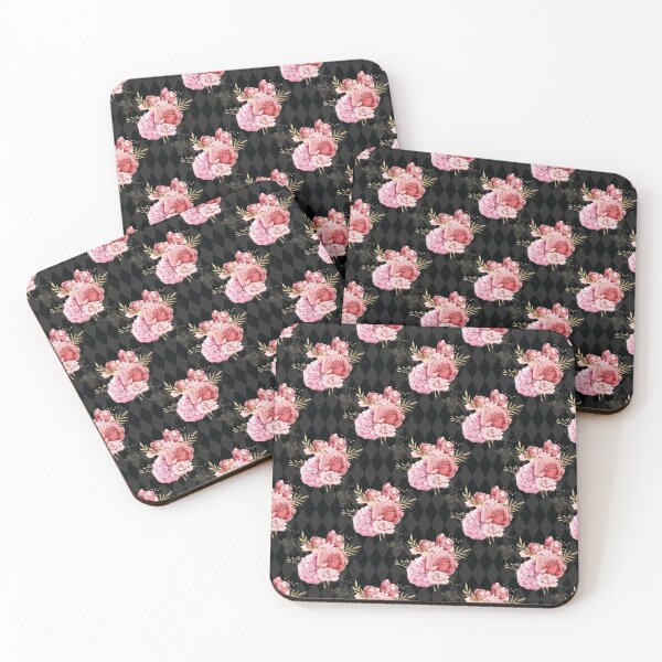 Item preview,  Pink and gold floral digital graphic designed and sold by Openspace2020.