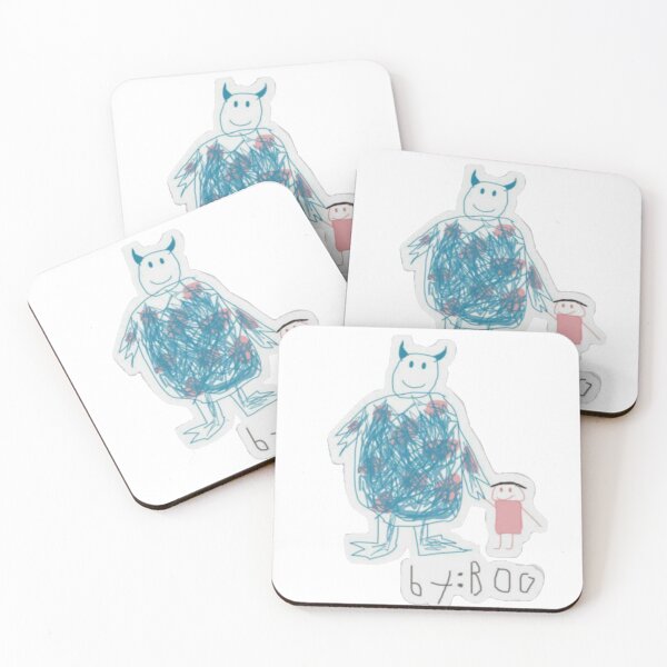 Item preview, Boo and Sully drawing from the movie  designed and sold by melodiruby.