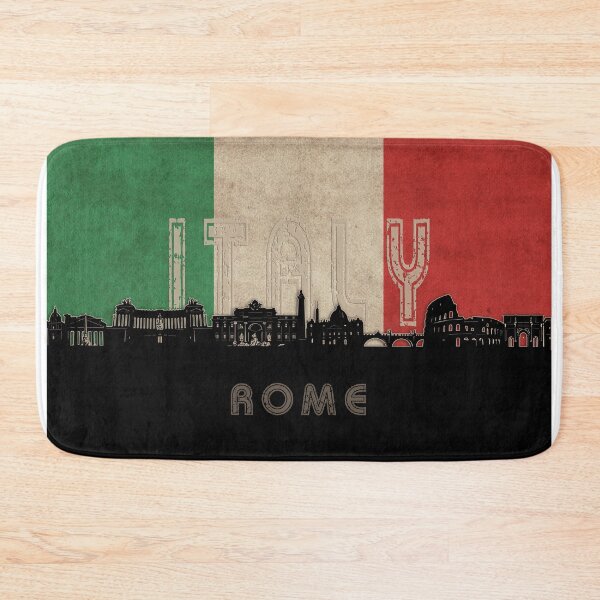 Item preview, rome skyline flag designed and sold by BekimART2.