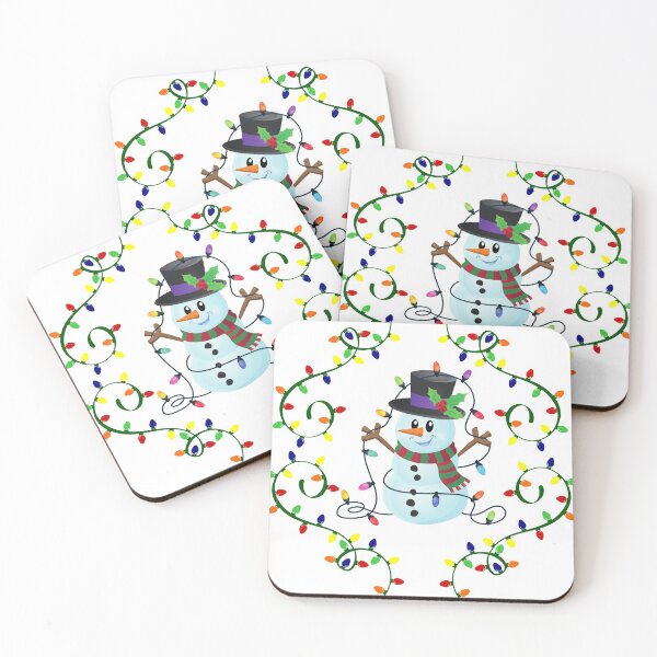 Item preview, Snowman helping with the Christmas lights designed and sold by mysharrona.