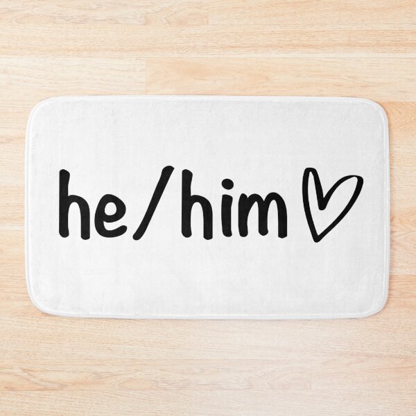 Item preview, Personal Pronouns - He/Him designed and sold by MadebyJenni.