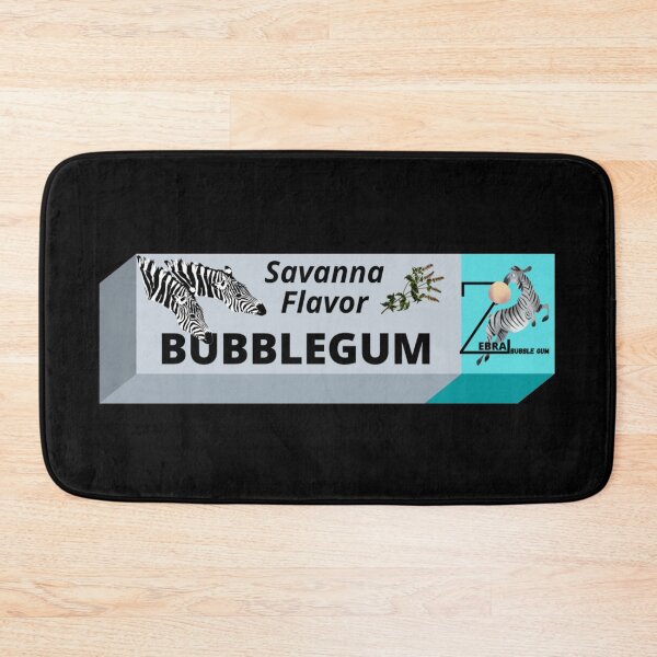 Item preview, Classic Zebra Bubble Gum designed and sold by Sonatablue.