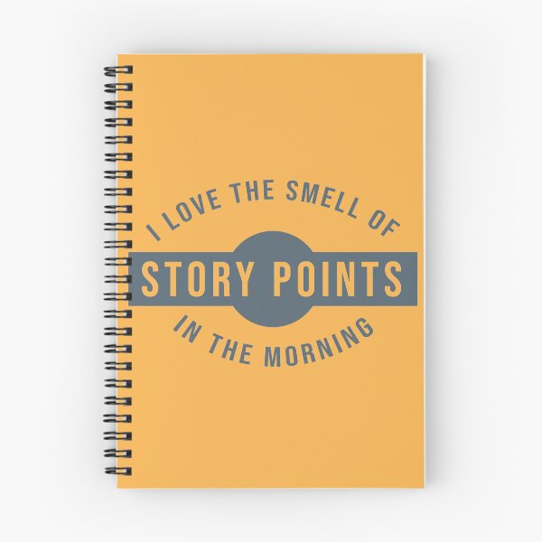 Item preview, I love the smell of story points in the morning (teal) designed and sold by svanaerschot.