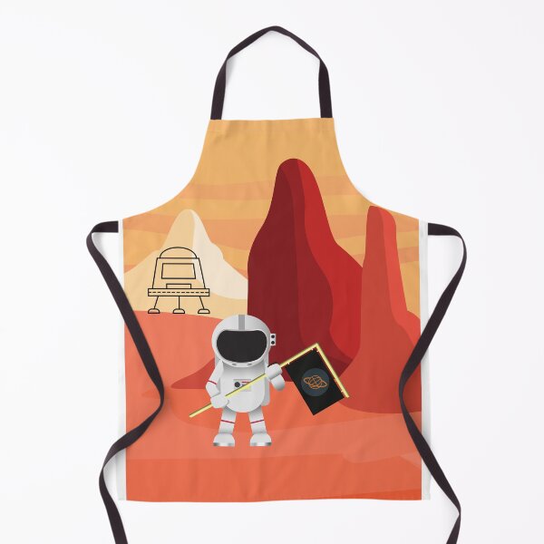 Item preview, City on Mars Red Planet Spaceman designed and sold by kyds.
