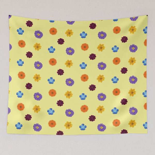 Item preview, Cute Watercolor Flowers designed and sold by lodarohit.