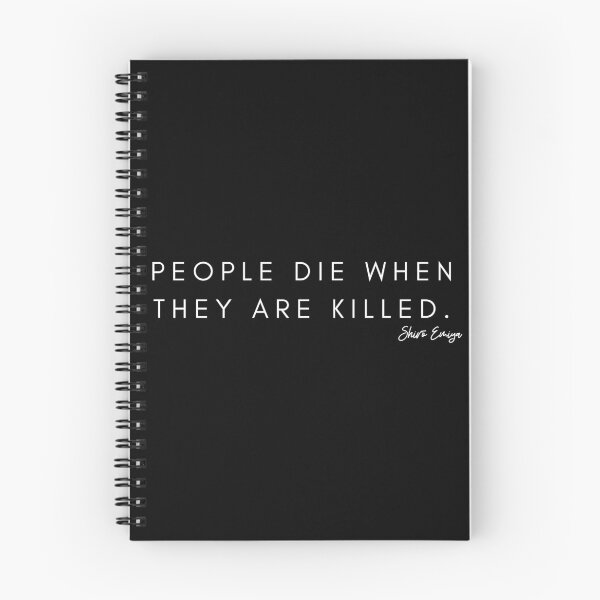 Item preview, People die when they are killed designed and sold by Simple Text.