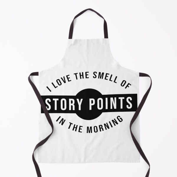 Item preview, I love the smell of story points in the morning (black) designed and sold by svanaerschot.
