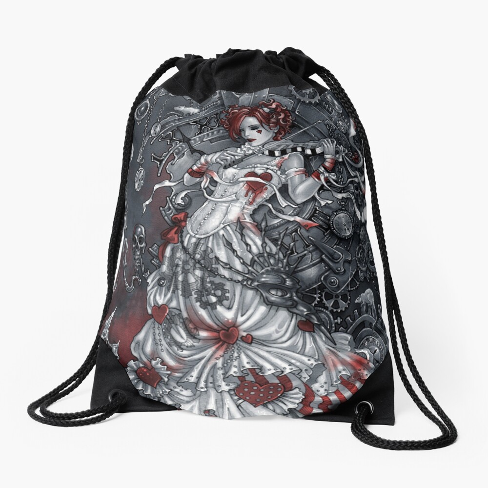 Magic violin Drawstring Bag
