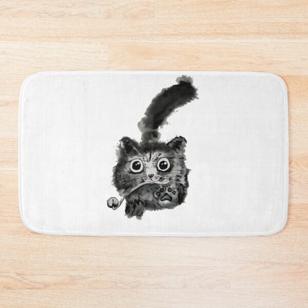 Item preview, cat caught a computer mouse designed and sold by nemfisart.