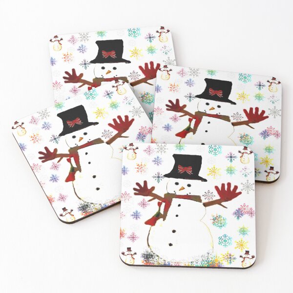 Item preview, Colorful Snowman designed and sold by kristalcurt.