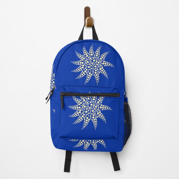 Item preview, yellow sun blue background designed and sold by miaterinka.