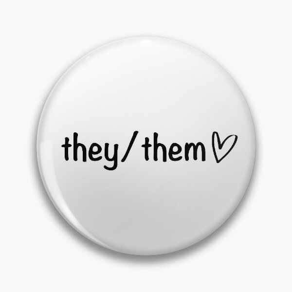 Item preview, Personal Pronouns - They/Them designed and sold by MadebyJenni.