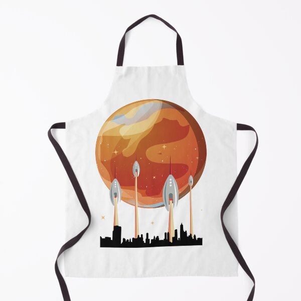 Item preview, City on Mars Red Planet in Space designed and sold by kyds.